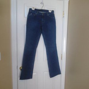 Carhartt Jeans Blue Stretch Curvy jeans tag size 6X36 measured size 32X36